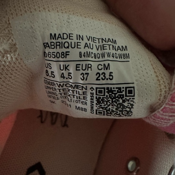 Converse Pink platform Sneakers - Picture 7 of 7